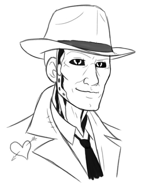 Fedora Hat Drawing at GetDrawings | Free download