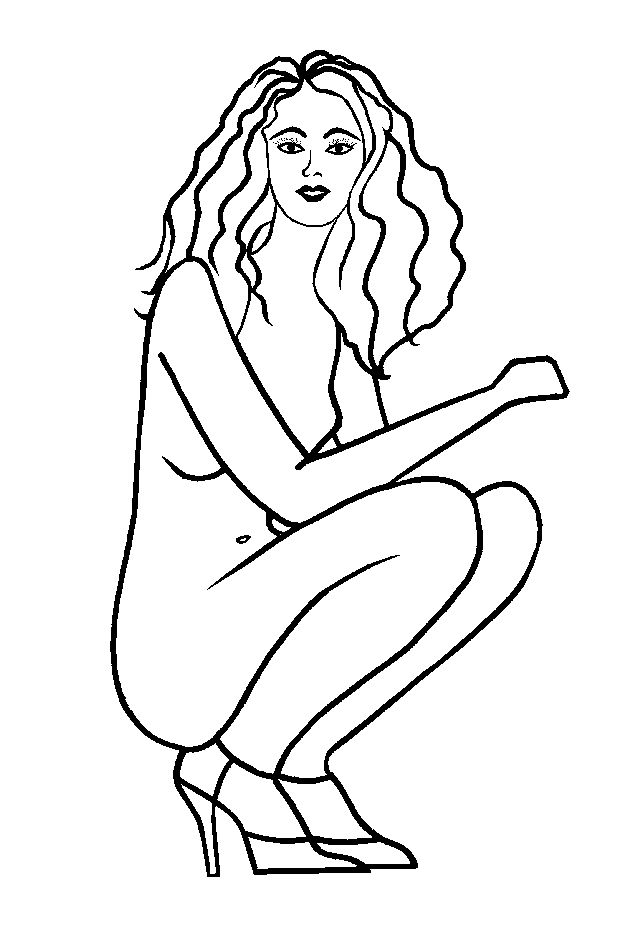 Female Body Drawing Outline At GetDrawings Free Download