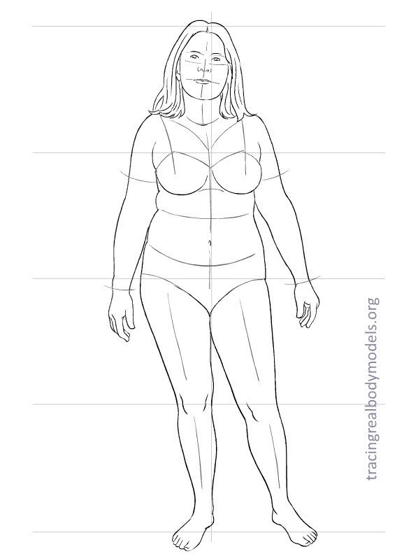 Female Body Drawing Template At GetDrawings Free Download