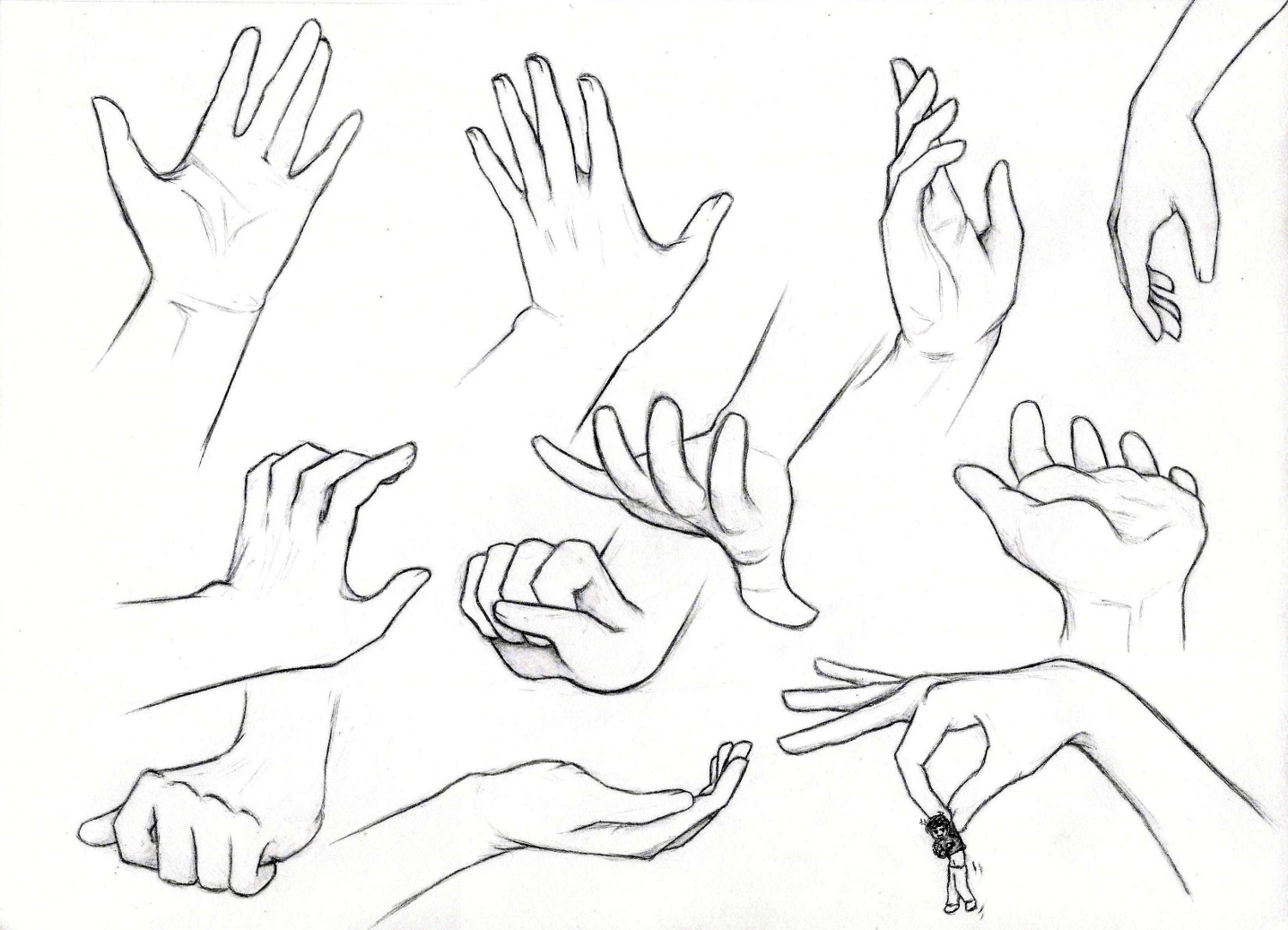 Female Hands Drawing At Getdrawings Free Download 2 draw 5 circles on the palm where each finger. getdrawings com