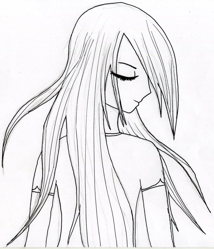 Female Vampire Drawing At Getdrawings Free Download Sketch Coloring Page.
