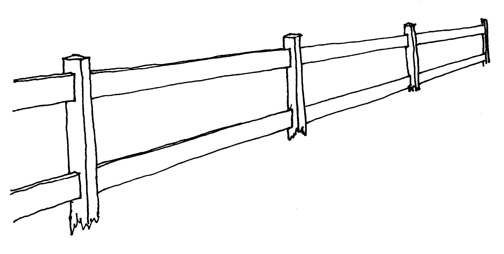 Fence Drawing at GetDrawings Free download