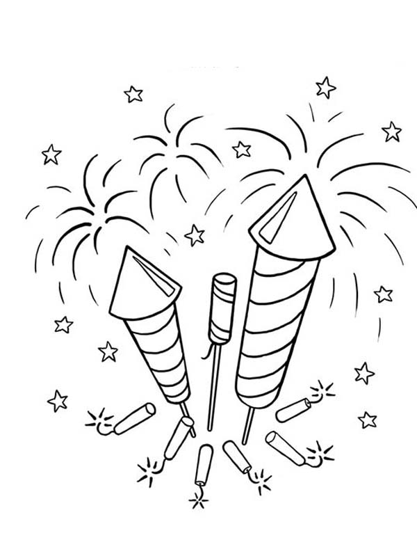 Firecracker Drawing at GetDrawings | Free download