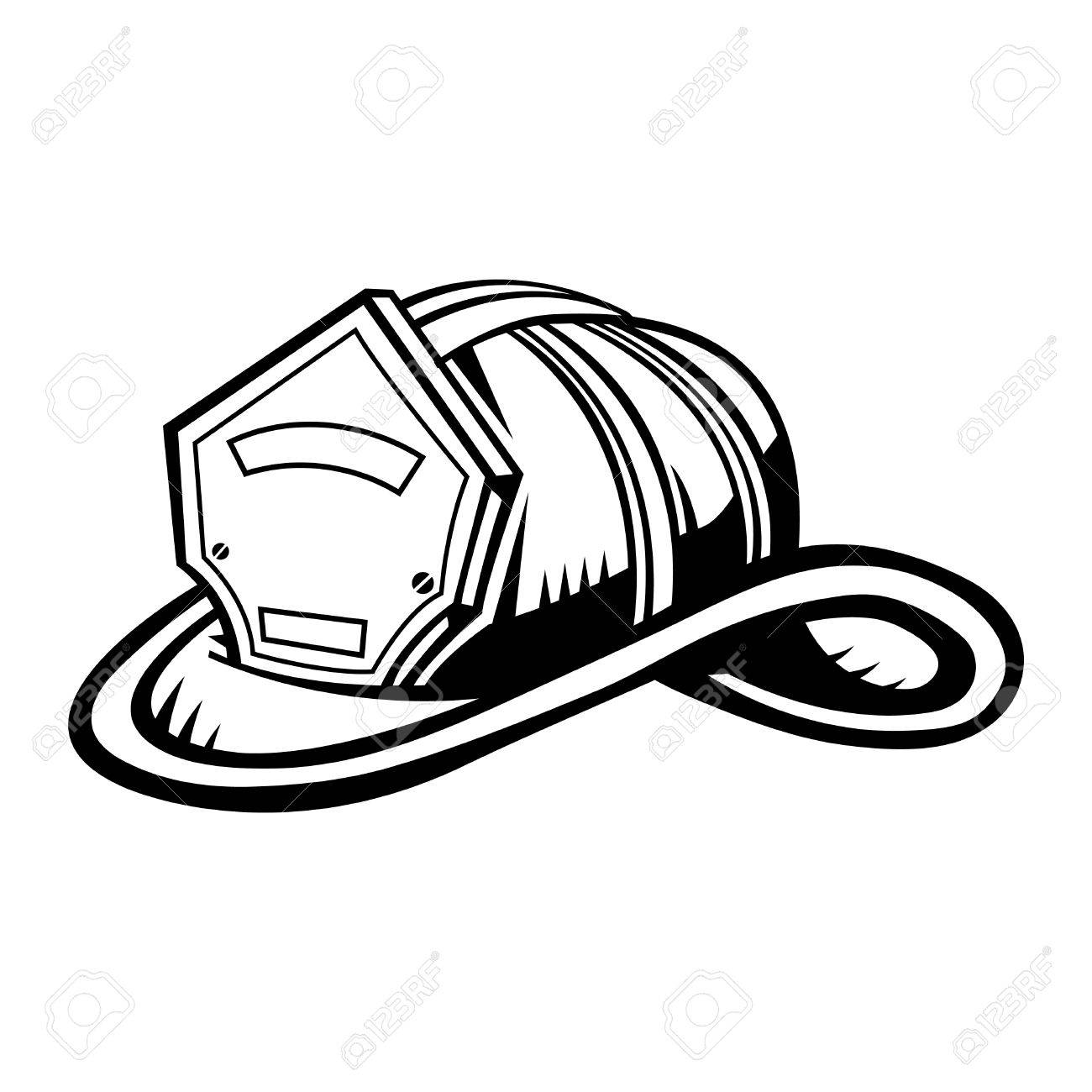 Firefighter Helmet Drawing At Getdrawings Free Download 