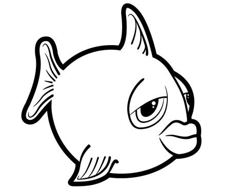 Fish Cartoon Drawing At Getdrawings Free Download