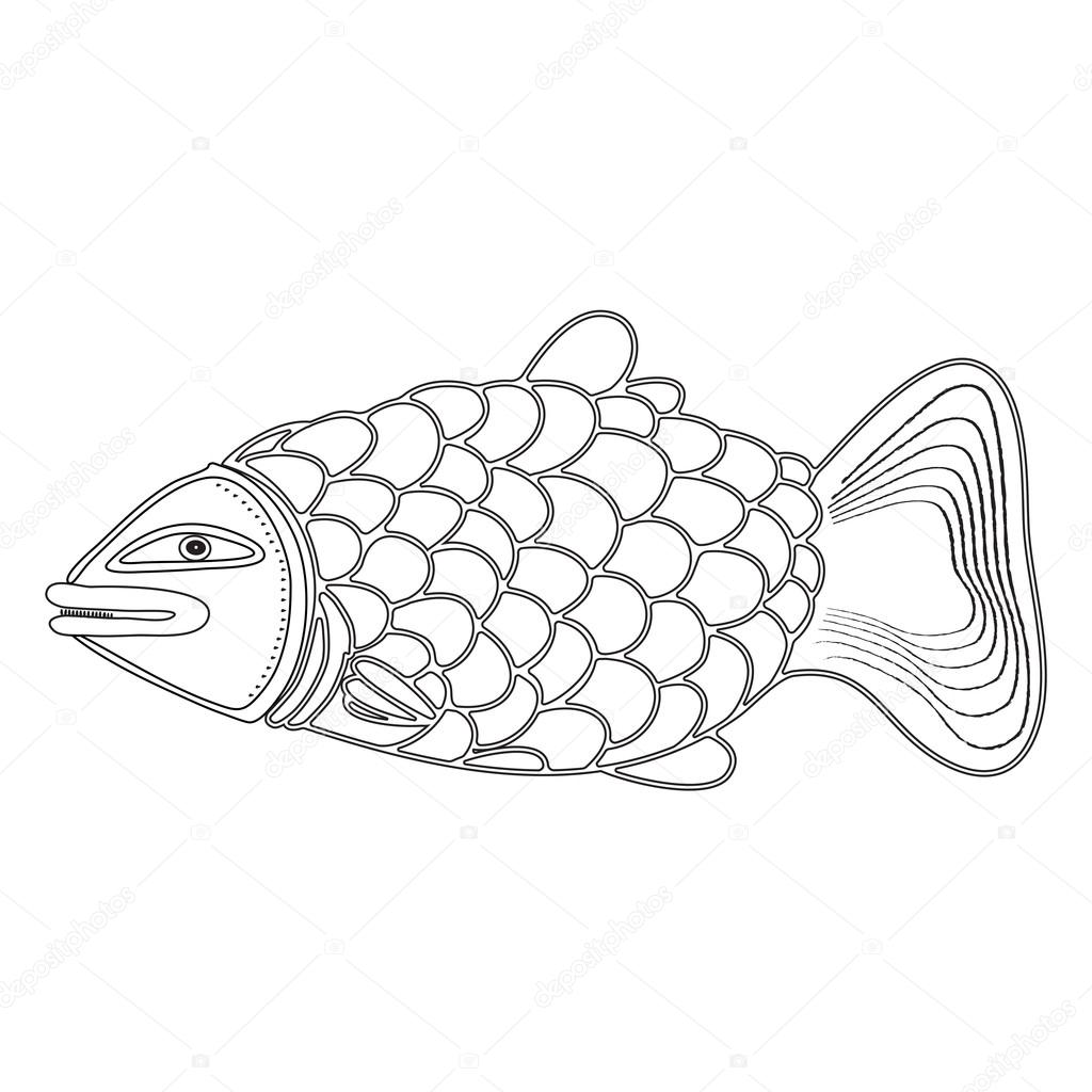 Fish Scales Drawing at GetDrawings | Free download