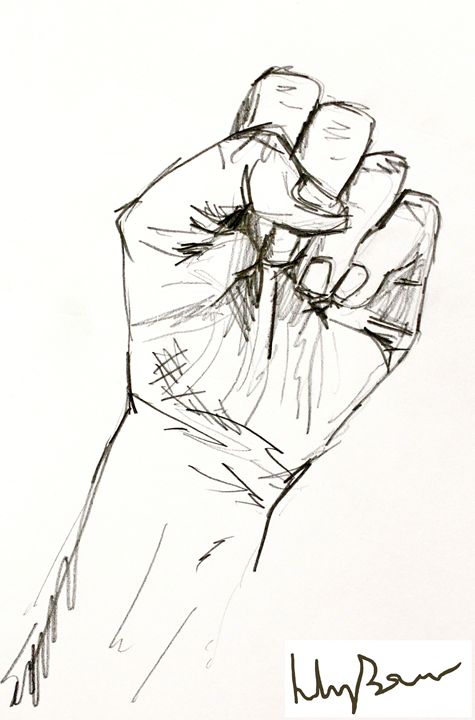 Fist Drawing at GetDrawings | Free download