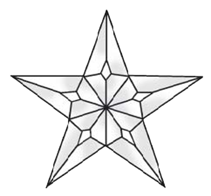 Five Point Star Drawing at GetDrawings | Free download