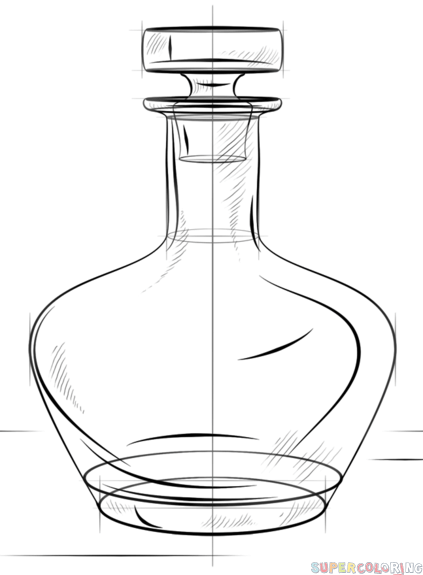 Flask Drawing at GetDrawings | Free download