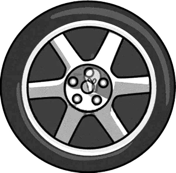 Flat Tire Drawing at GetDrawings Free download
