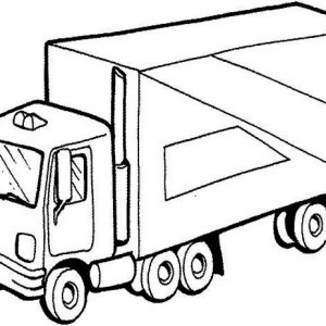 Flatbed Truck Drawing at GetDrawings | Free download