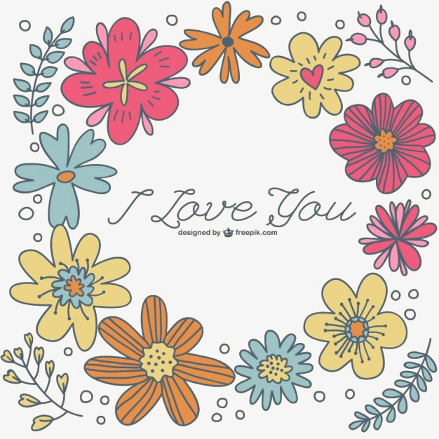 Flower Border Design Drawing With Color - Iwish Iwas