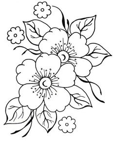 Flower Drawing Pattern at GetDrawings | Free download