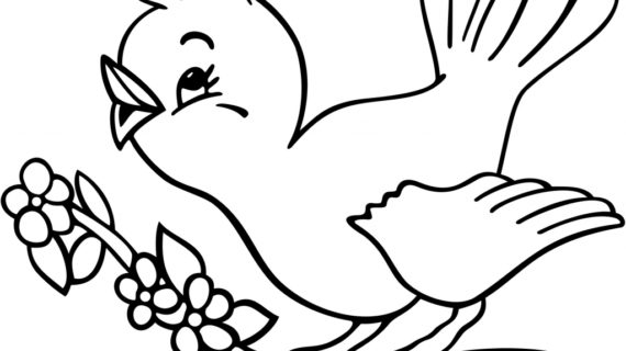 Flying Bird Line Drawing at GetDrawings | Free download