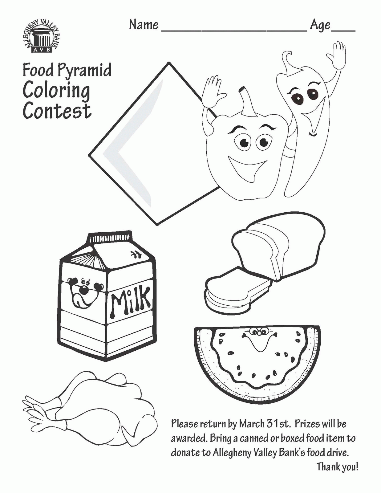 Food Pyramid Drawing At GetDrawings Free Download