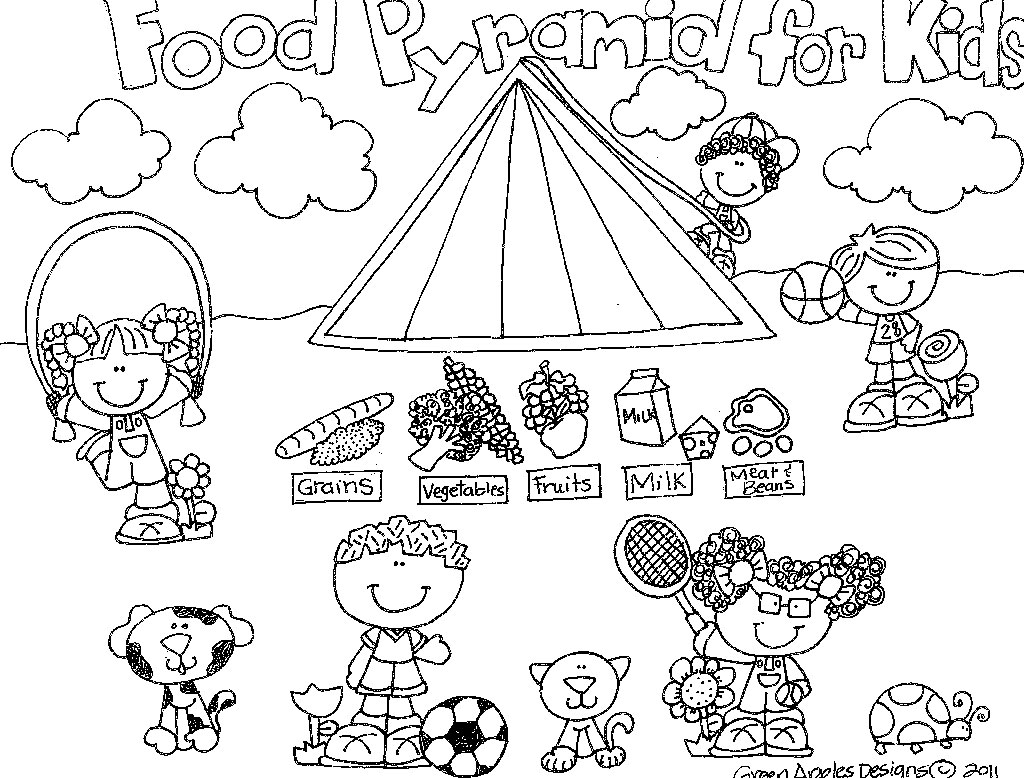 Food Pyramid Drawing at GetDrawings Free download