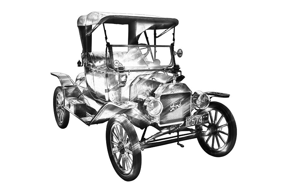 ford model a drawing