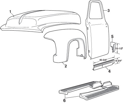 Ford F100 Body Parts