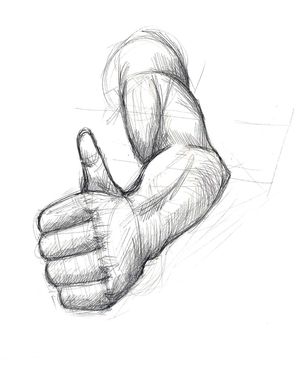 Foreshortening Hand Drawing at GetDrawings Free download