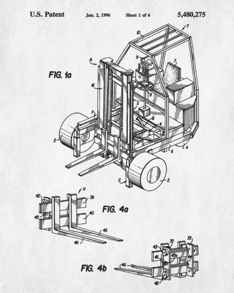 Forklift Drawing at GetDrawings | Free download