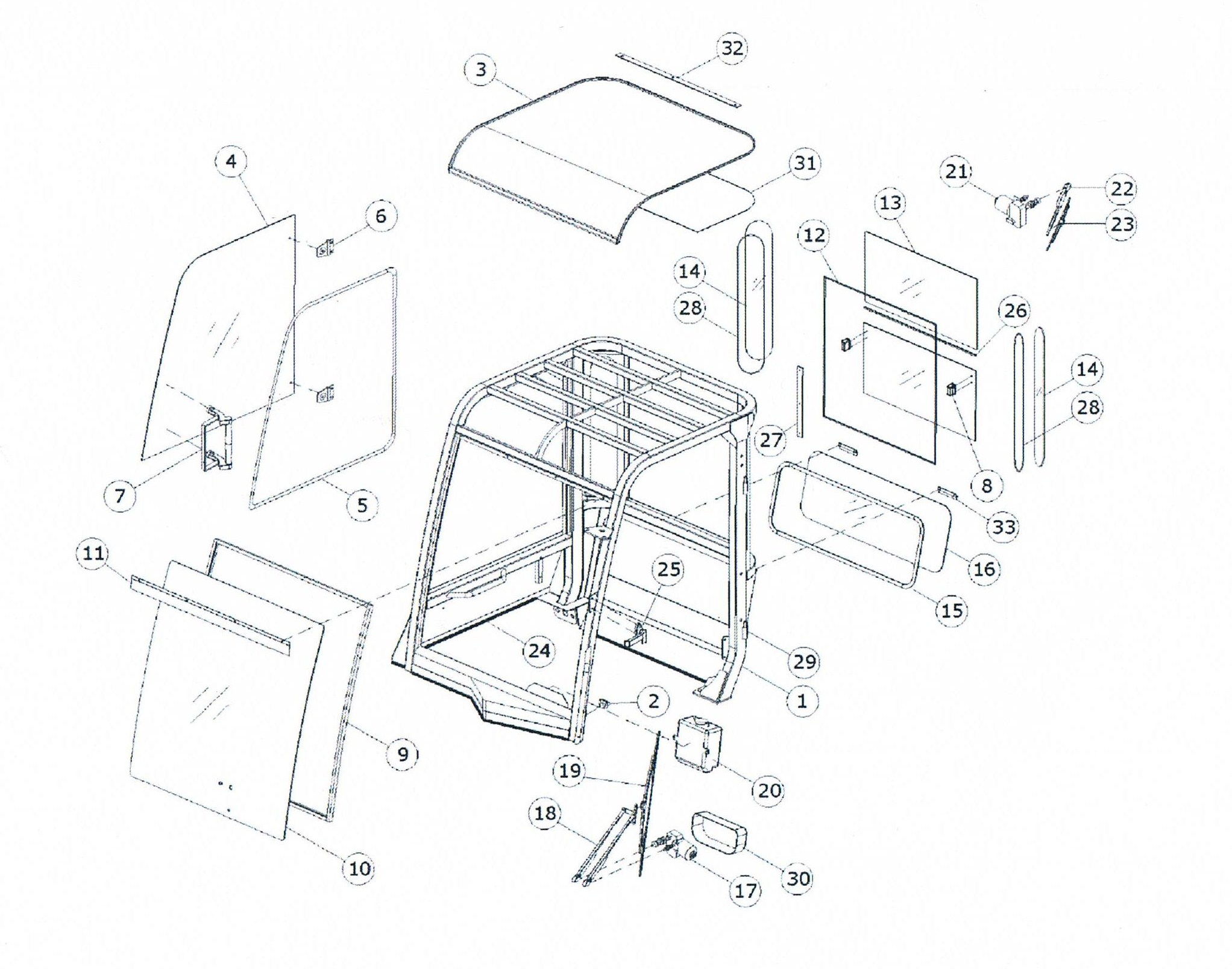 Forklift Drawing at GetDrawings | Free download