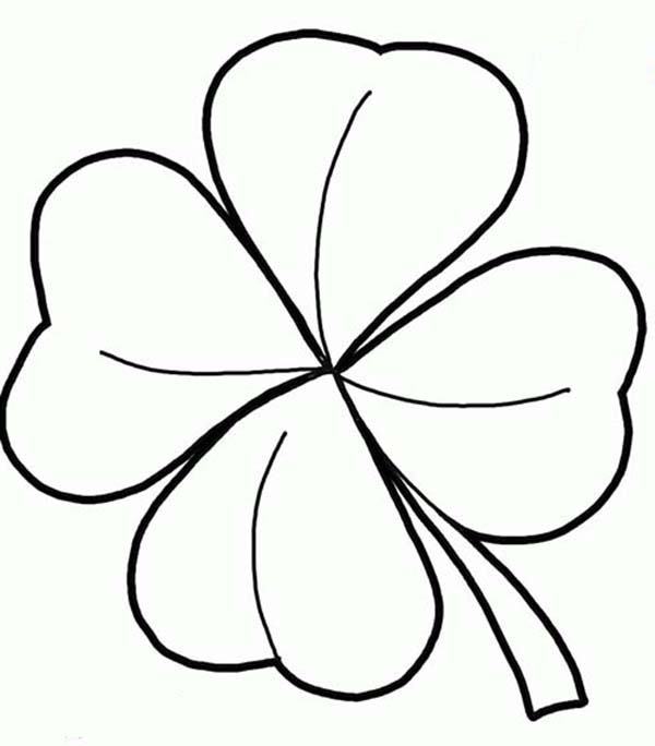 Four Leaf Clover with Different Shapes