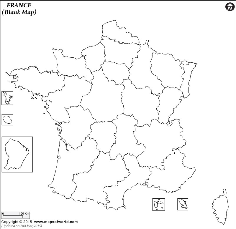 Printable Map Of France – Map of Spain Andalucia