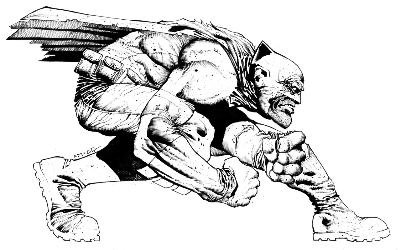 frank miller black and white