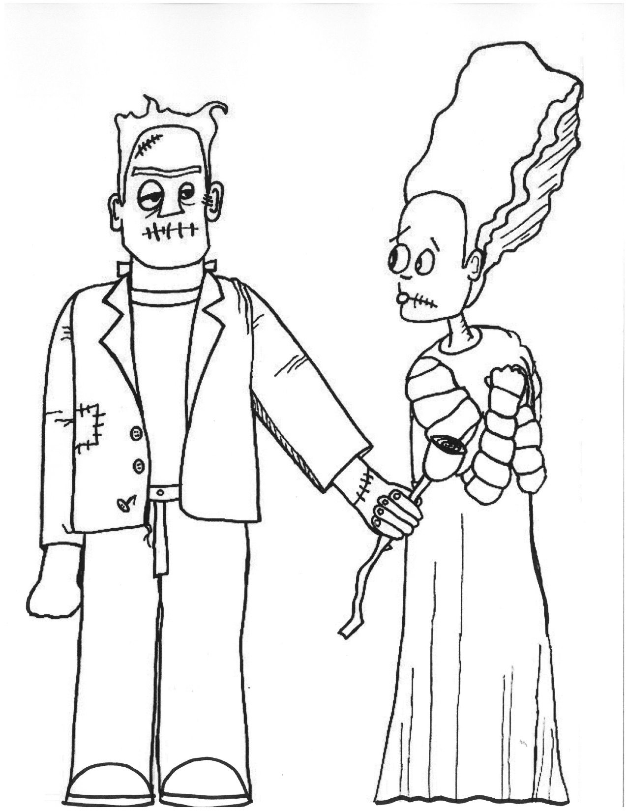 Frankenstein Drawing At GetDrawings Free Download