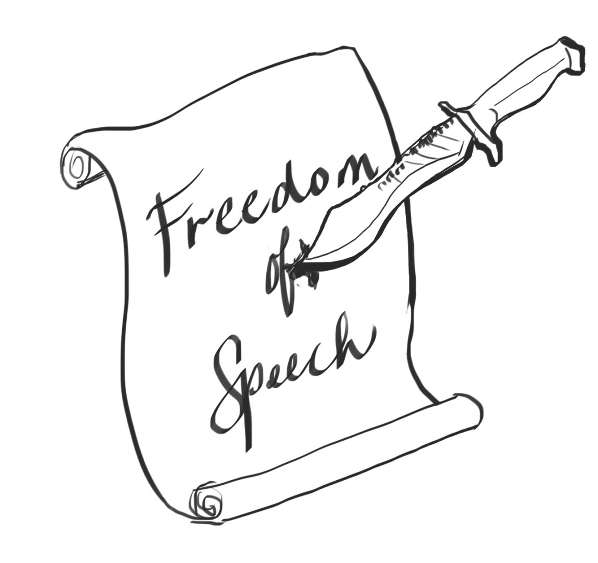 Freedom Of Speech Drawing at GetDrawings | Free download