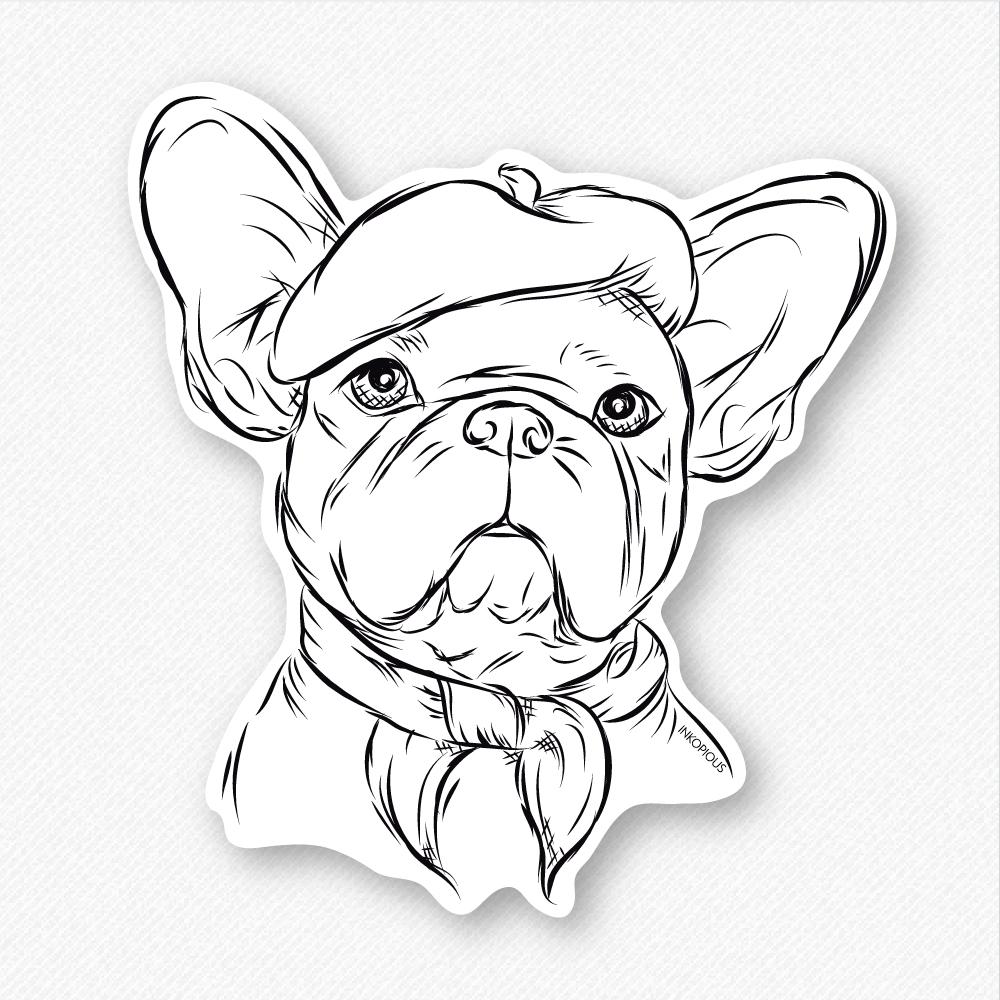 French Bulldog Drawing at GetDrawings Free download