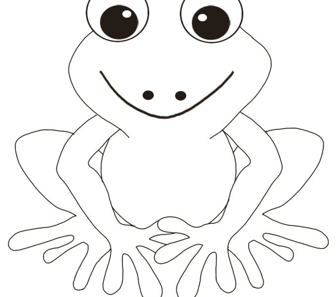 Frog Line Drawing at GetDrawings | Free download