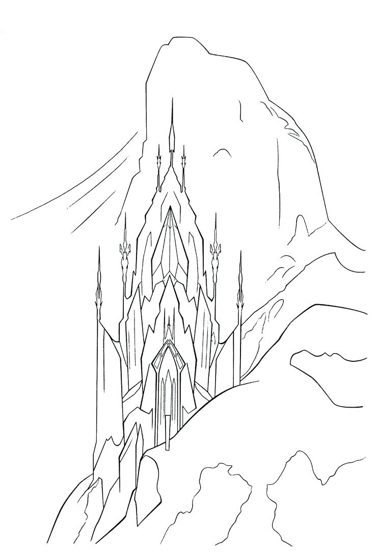 Frozen Castle Drawing at GetDrawings Free download