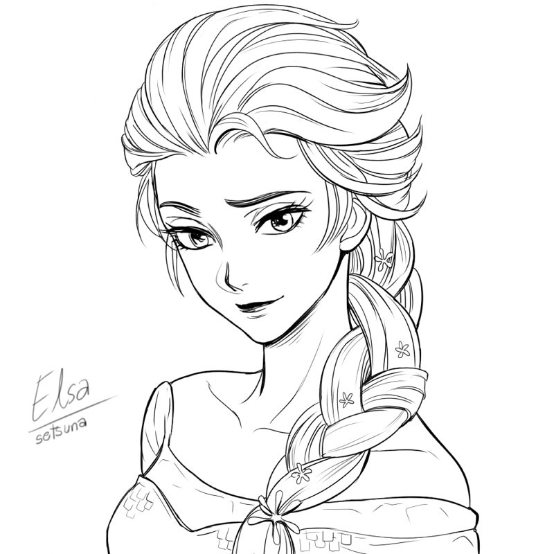 Frozen Characters Drawing at GetDrawings Free download