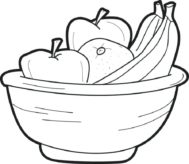 Fruits Basket Drawing at GetDrawings | Free download