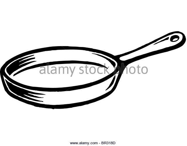 Frying Pan Drawing at GetDrawings | Free download