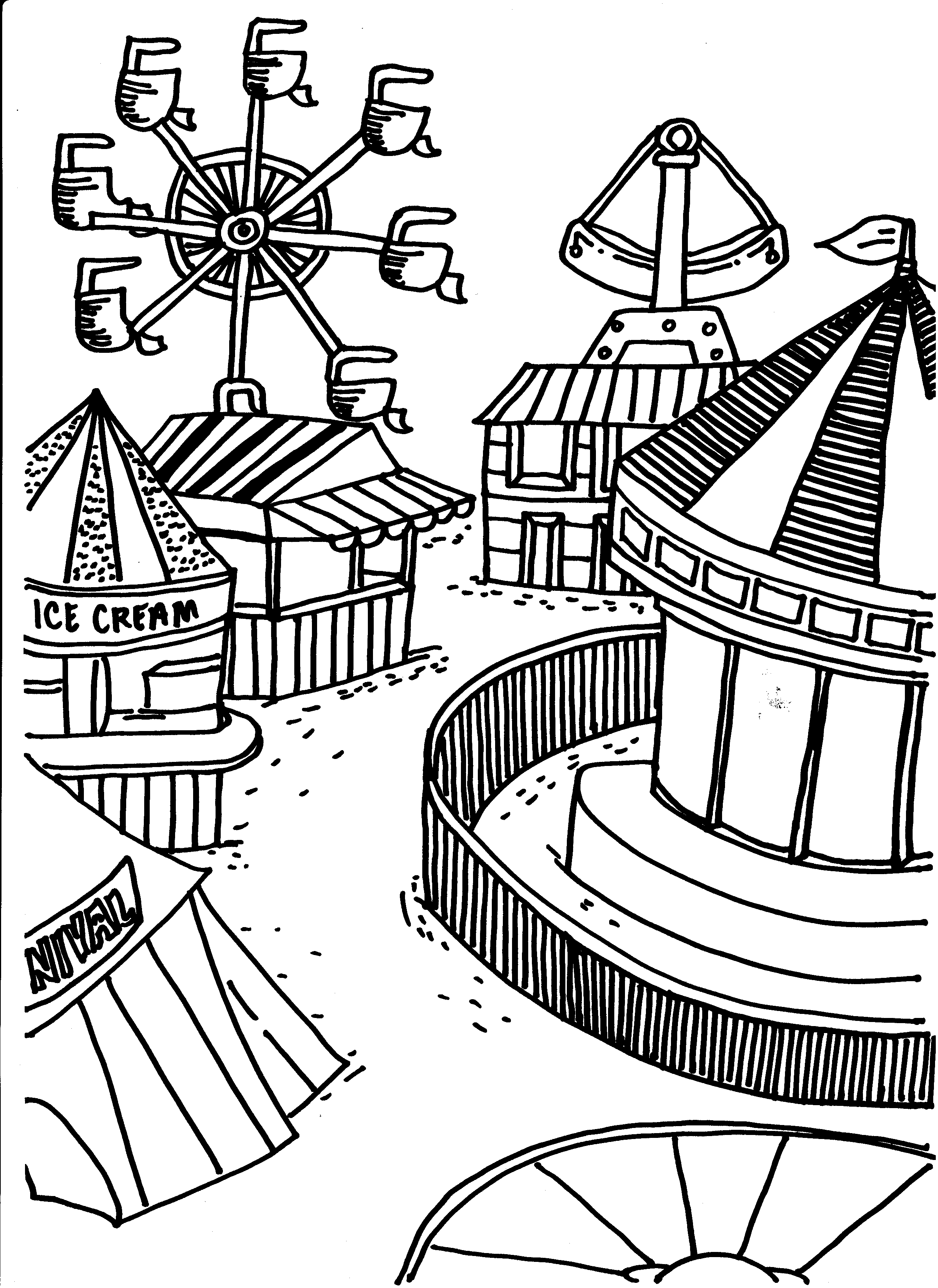 Fun Fair Drawing at GetDrawings Free download