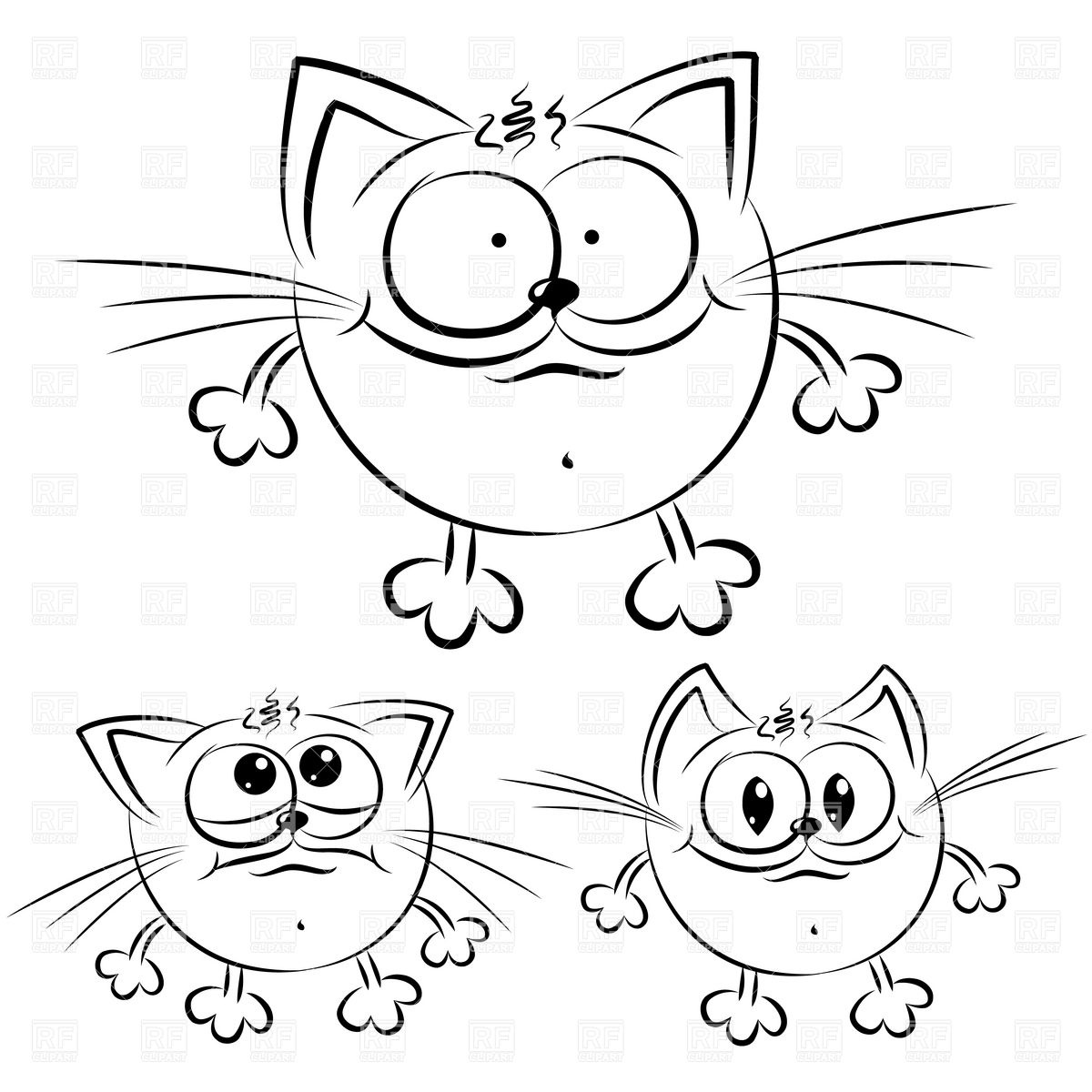 Funny Cat Drawing at GetDrawings Free download