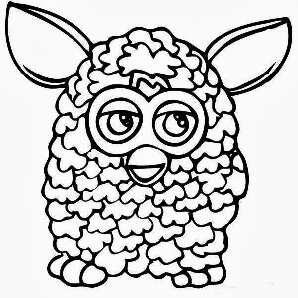 Furby Drawing at GetDrawings | Free download