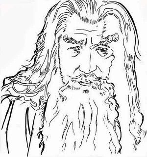 Gandalf Drawing at GetDrawings | Free download