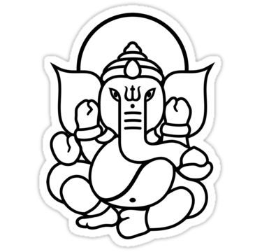 Ganesh Line Drawing at GetDrawings | Free download