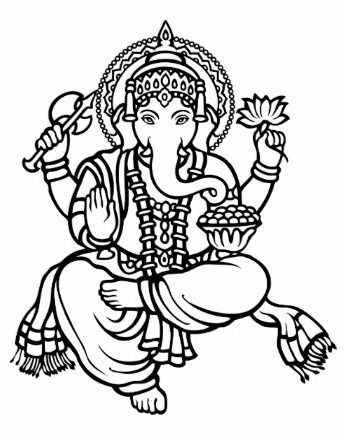 Ganesha Drawing at GetDrawings | Free download