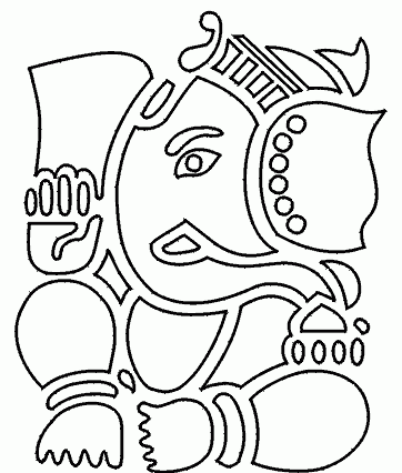 Ganesha Drawing Easy at GetDrawings | Free download