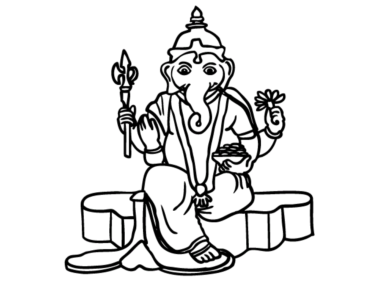 Ganesha Images For Drawing at GetDrawings | Free download