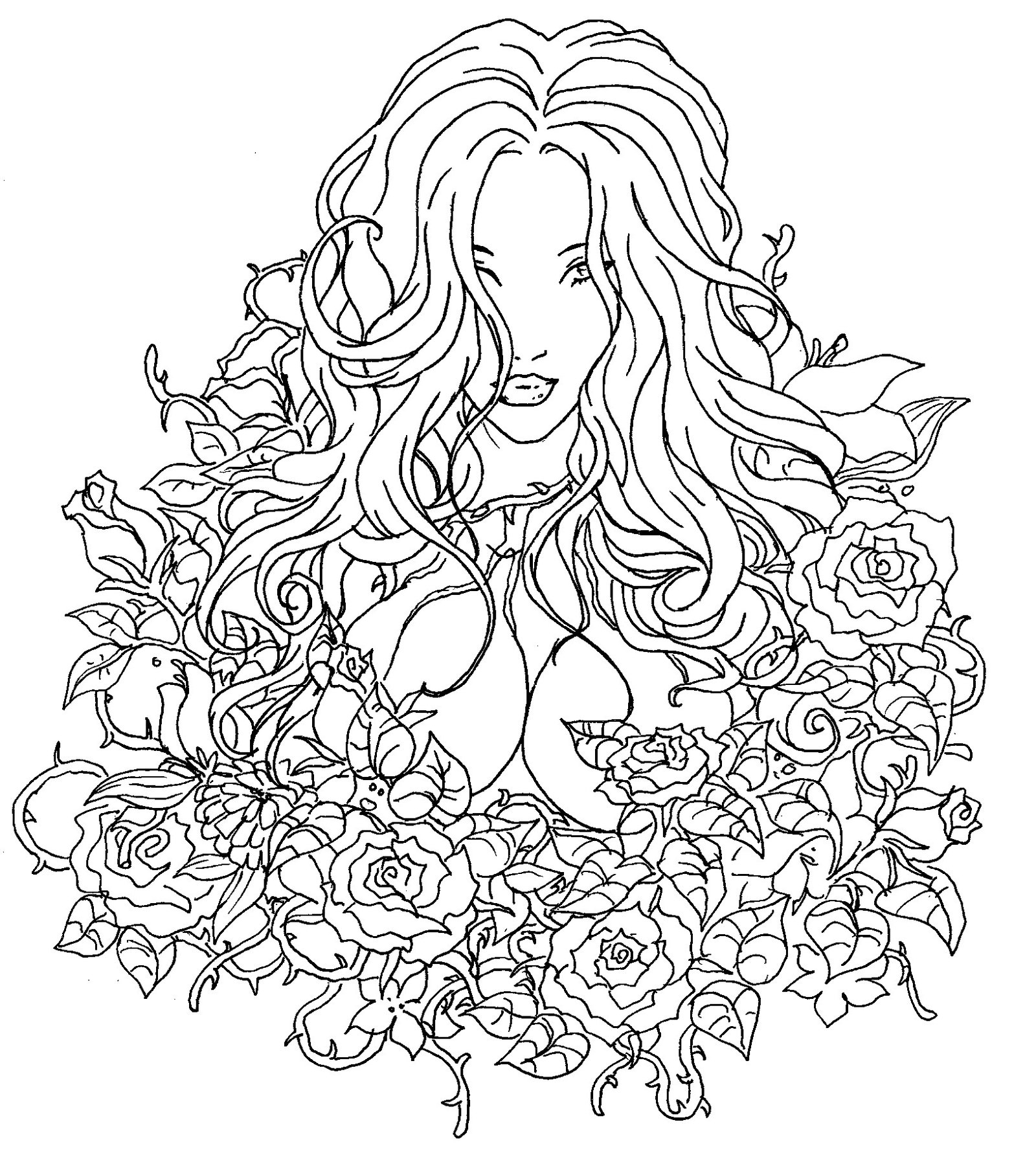 Life's a Garden Adult Coloring Page