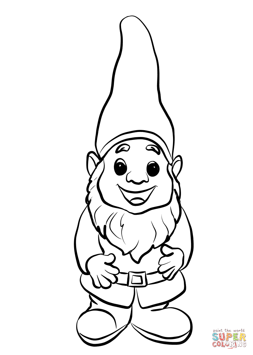 Garden Gnome Drawing At GetDrawings Free Download