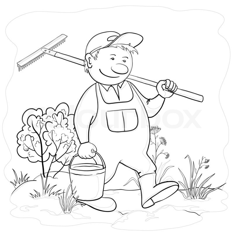 Gardener Drawing at GetDrawings Free download