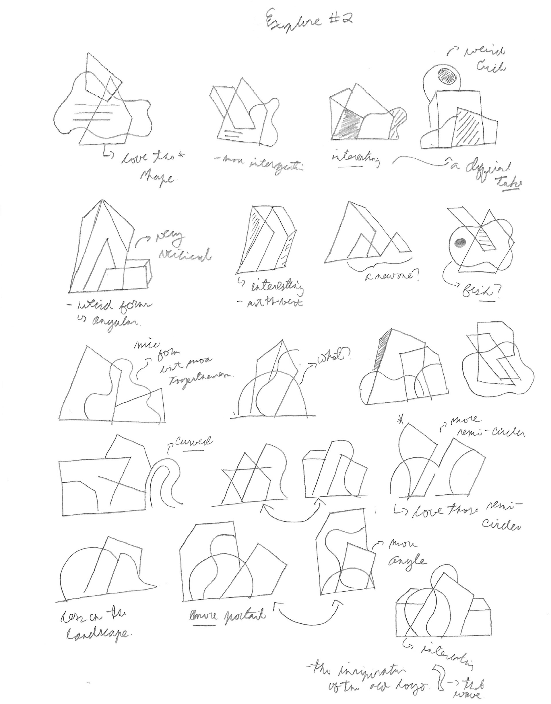 geometrical shapes drawing