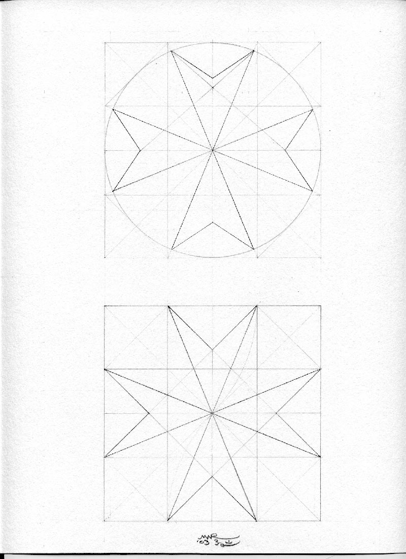 geometrical shapes drawing easy