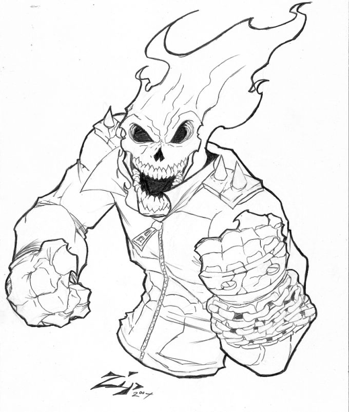 umvc3 ghost rider motorcycle special